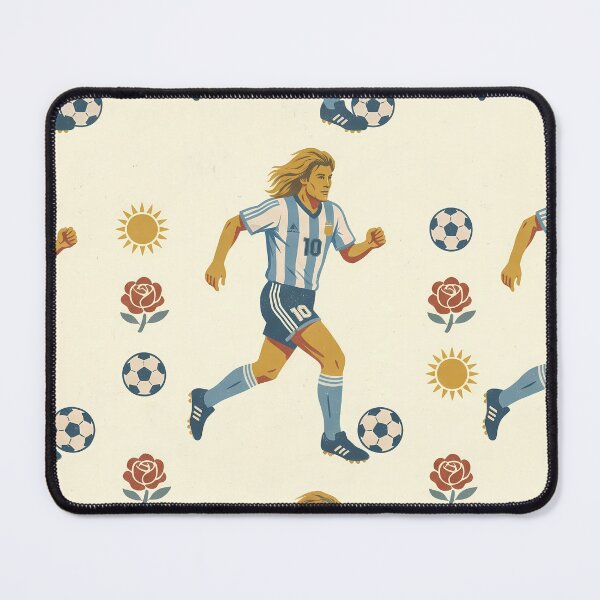Item preview, 5 Argentina Soccer Legends World Cup Football Pattern designed and sold by ART ATTACK ZONE.