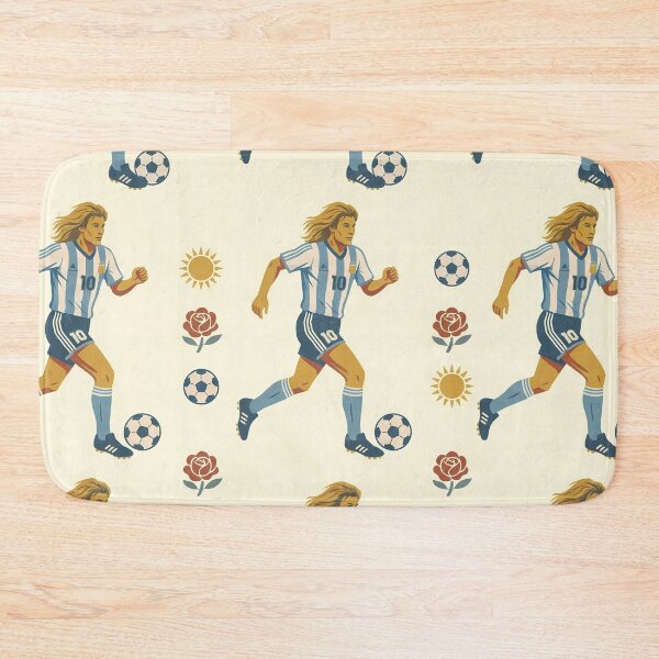 Item preview, 5 Argentina Soccer Legends World Cup Football Pattern designed and sold by ART ATTACK ZONE.