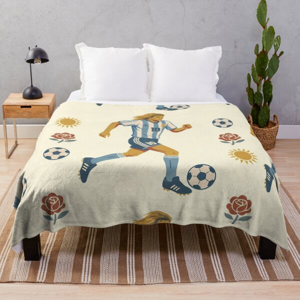 Item preview, 5 Argentina Soccer Legends World Cup Football Pattern designed and sold by ART ATTACK ZONE.