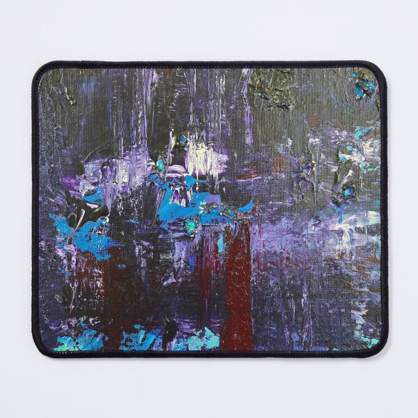 Item preview, Purple Abstraction of Meditation designed and sold by LaurenMyersArtist.