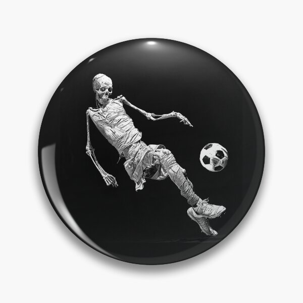Item preview, Skeleton Soccer Player Undead Football Action Art designed and sold by inkoutninja.