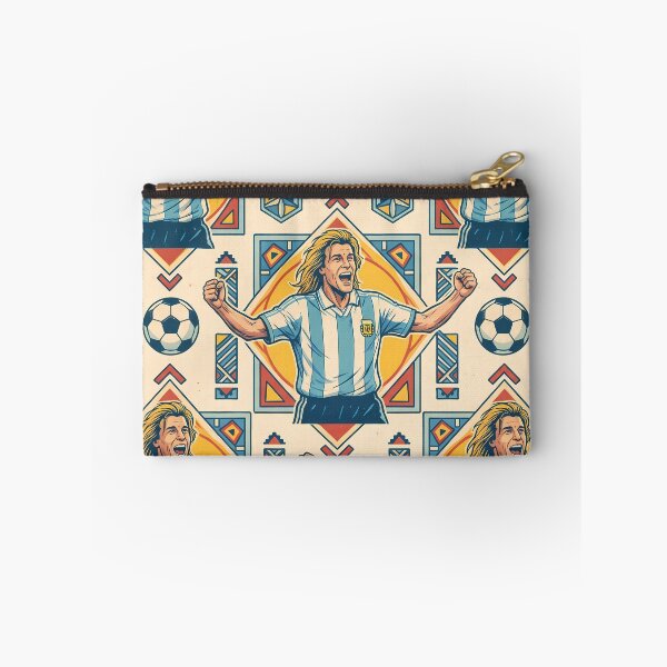 Item preview, 7 Argentina Soccer Legends World Cup Football Pattern designed and sold by ART ATTACK ZONE.