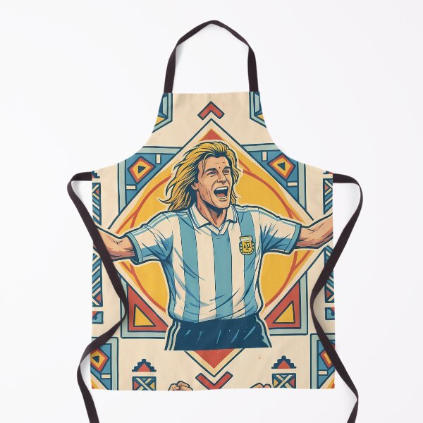 Item preview, 7 Argentina Soccer Legends World Cup Football Pattern designed and sold by ART ATTACK ZONE.