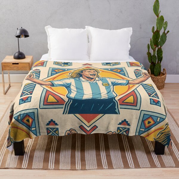 Item preview, 7 Argentina Soccer Legends World Cup Football Pattern designed and sold by ART ATTACK ZONE.