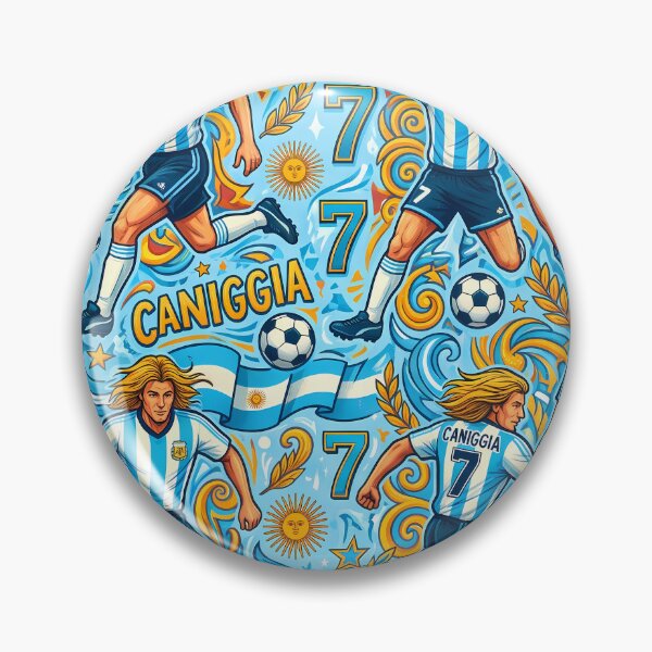 Item preview, 8 Argentina Soccer Legends World Cup Football Pattern designed and sold by ART ATTACK ZONE.