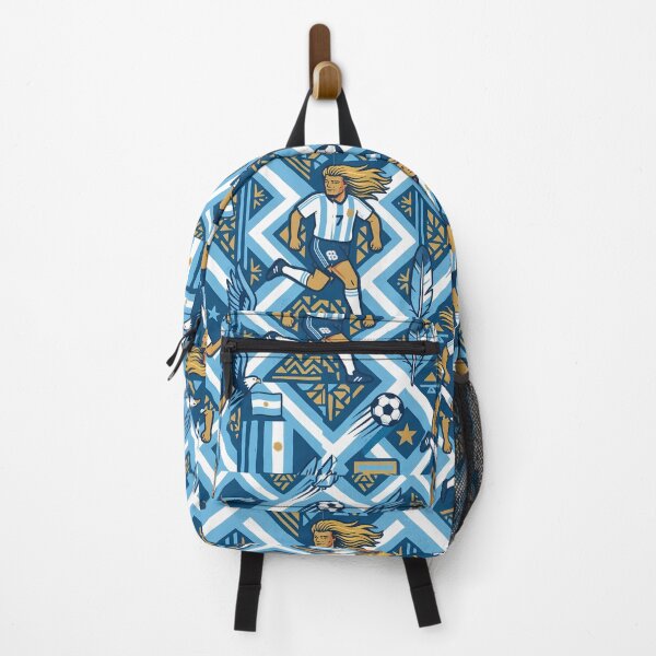 Item preview, 9 Argentina Soccer Legends World Cup Football Pattern designed and sold by ART ATTACK ZONE.