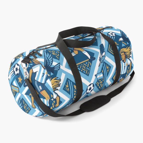 Item preview, 9 Argentina Soccer Legends World Cup Football Pattern designed and sold by ART ATTACK ZONE.