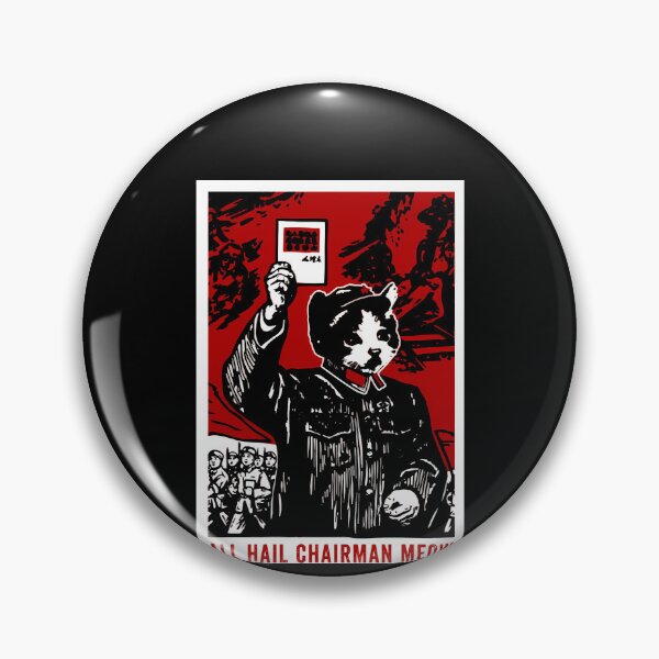 Item preview, Poster Cat Holding Red Book Above Marching designed and sold by HermanAA.