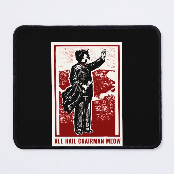 Item preview, Poster Of Cat In Military Uniform Waving Hand designed and sold by HermanAA.