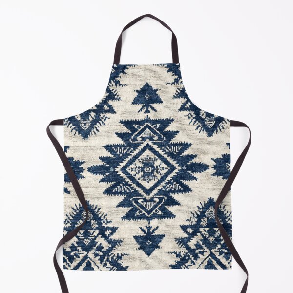 Item preview, Navy Blue Boho Tribal Aztec Geometric Textile Pattern designed and sold by Sheoutthere.