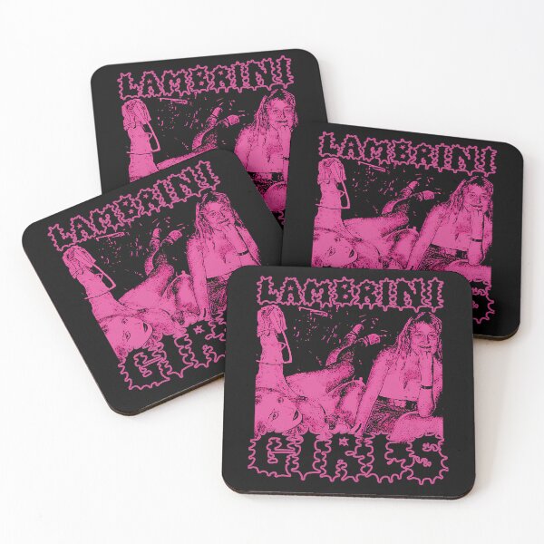 Item preview, Punk Duo Lying Down Pink High Contrast designed and sold by HermanAA.