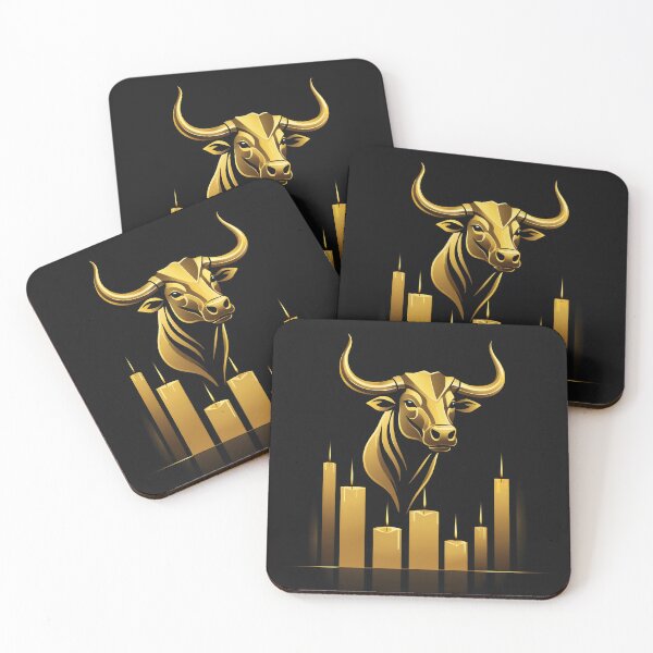 Item preview, Golden Bull Market Forex Trading Art designed and sold by CrippiCrippi.
