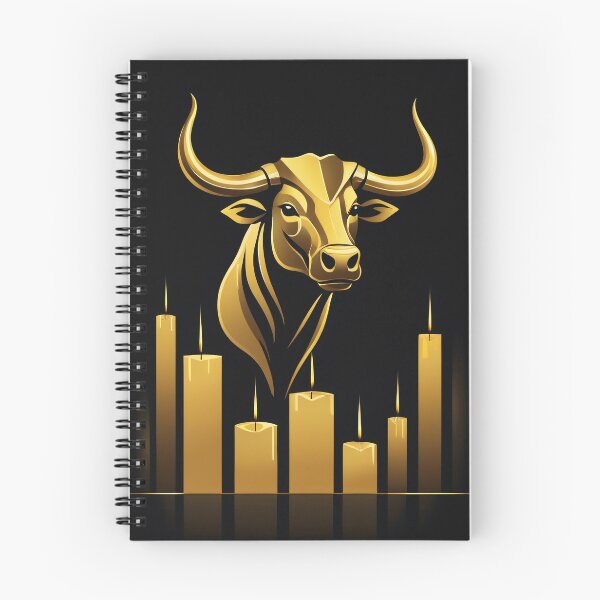 Item preview, Golden Bull Market Forex Trading Art designed and sold by CrippiCrippi.