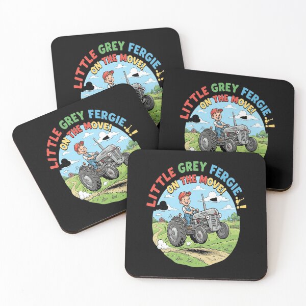 Item preview, Little Grey Fergie on the move! designed and sold by gizzocroccon.