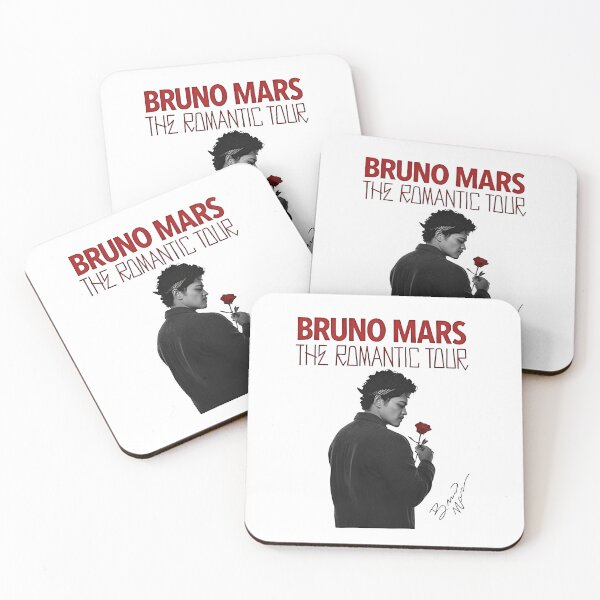 Artikelvorschau, Bruno Mars The Romantic Tour Rose Graphic entworfen und verkauft von NorthenStudio.