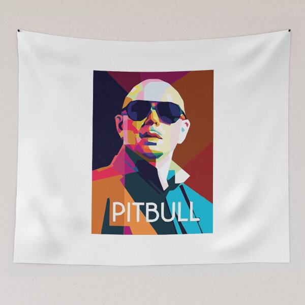 Item preview, Artistic Pitbull Rapper Display Harmony Concept designed and sold by Gangcutegirl.