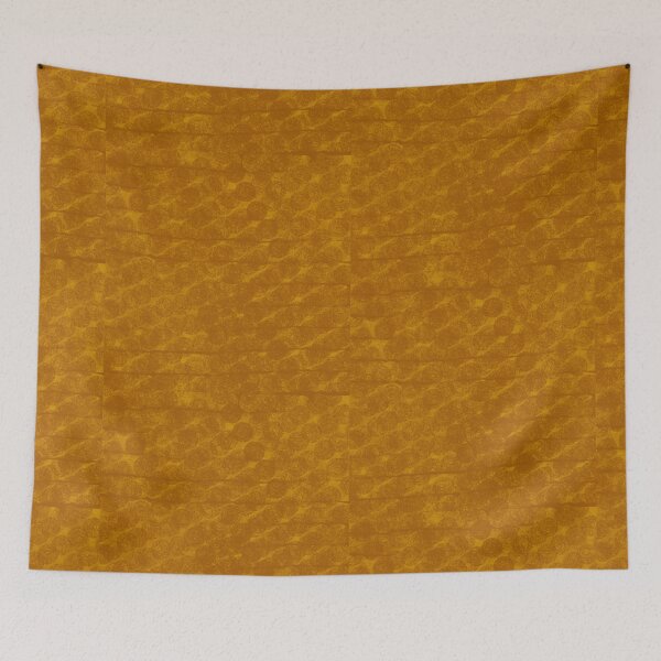 Item preview, Abstract ochre textured pattern designed and sold by Blooom313.