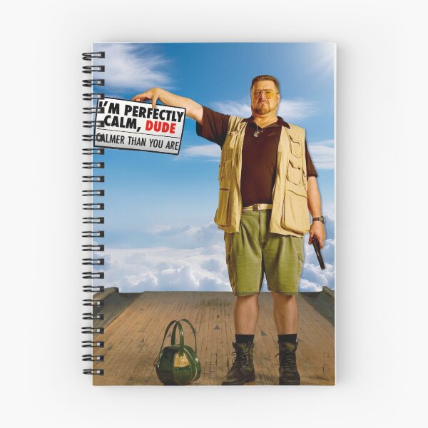 Item preview, I'm Perfectly Calm Dude Calmer Than You Are Big Lebowski designed and sold by iconiicc.