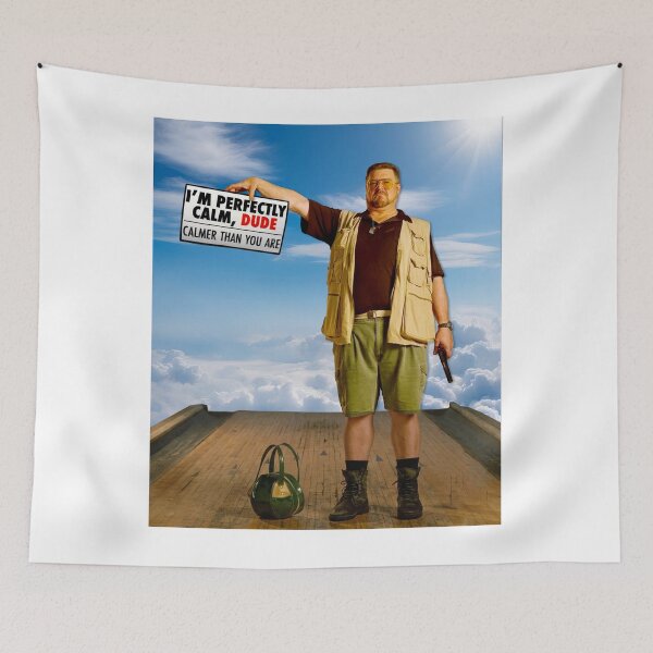 Item preview, I'm Perfectly Calm Dude Calmer Than You Are Big Lebowski designed and sold by iconiicc.