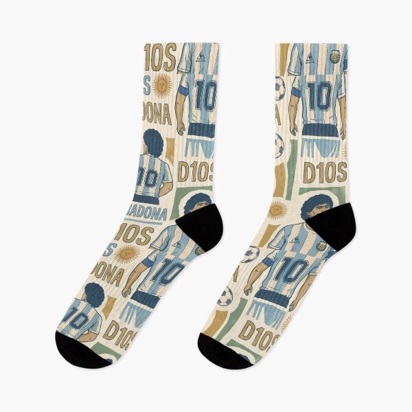 Item preview, Pelusa Argentina Soccer Legends World Cup Football Pattern designed and sold by ART ATTACK ZONE.