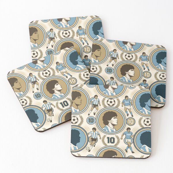 Item preview, El Pibe de Oro World Cup Football Pattern designed and sold by ART ATTACK ZONE.