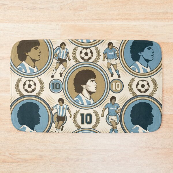 Item preview, El Pibe de Oro World Cup Football Pattern designed and sold by ART ATTACK ZONE.