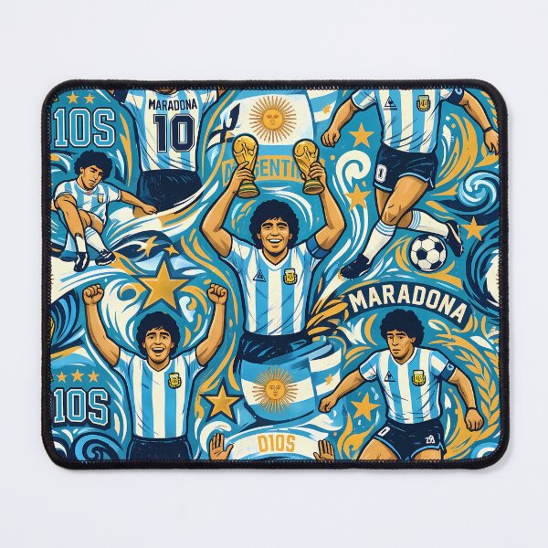 Item preview, Barrilete Cósmico Legends World Cup Football Pattern designed and sold by ART ATTACK ZONE.