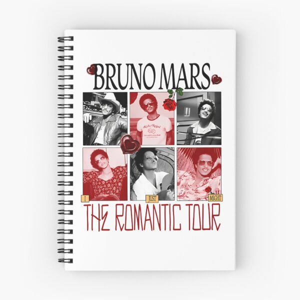 Item preview, Bruno Mars The Romantic Tour Photo Collage Design designed and sold by NorthenStudio.