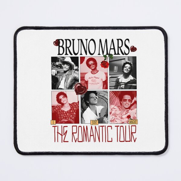 Item preview, Bruno Mars The Romantic Tour Photo Collage Design designed and sold by NorthenStudio.