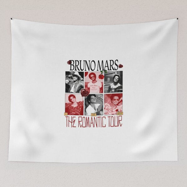Item preview, Bruno Mars The Romantic Tour Photo Collage Design designed and sold by NorthenStudio.