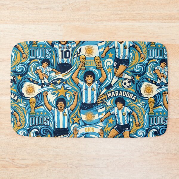 Item preview, Barrilete Cósmico Legends World Cup Football Pattern designed and sold by ART ATTACK ZONE.