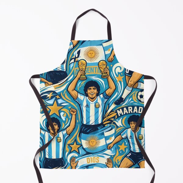 Item preview, Barrilete Cósmico Legends World Cup Football Pattern designed and sold by ART ATTACK ZONE.