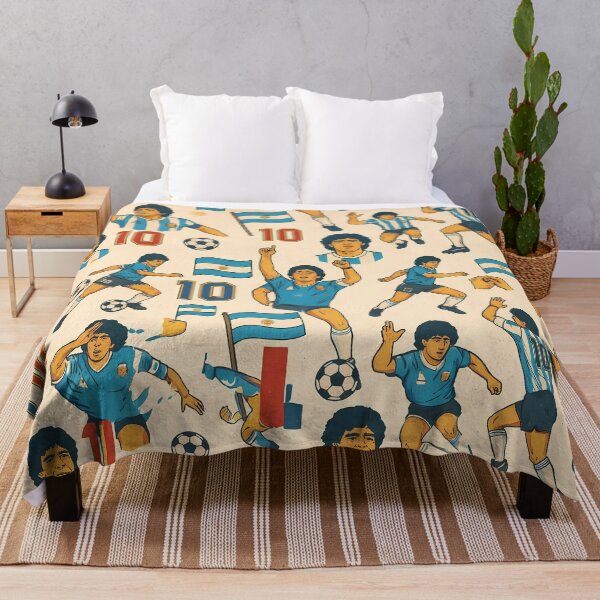 Item preview, D10S Argentina Soccer Legends World Cup Football Pattern designed and sold by ART ATTACK ZONE.