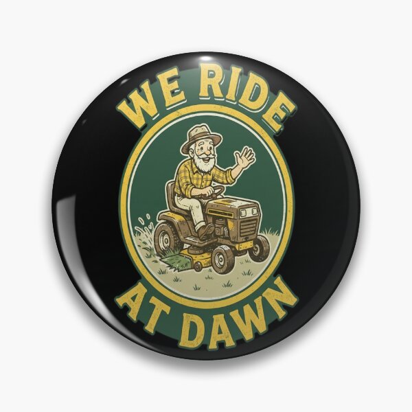 Item preview, We Ride At Dawn Lawn Mower gift for designed and sold by gizzocroccon.