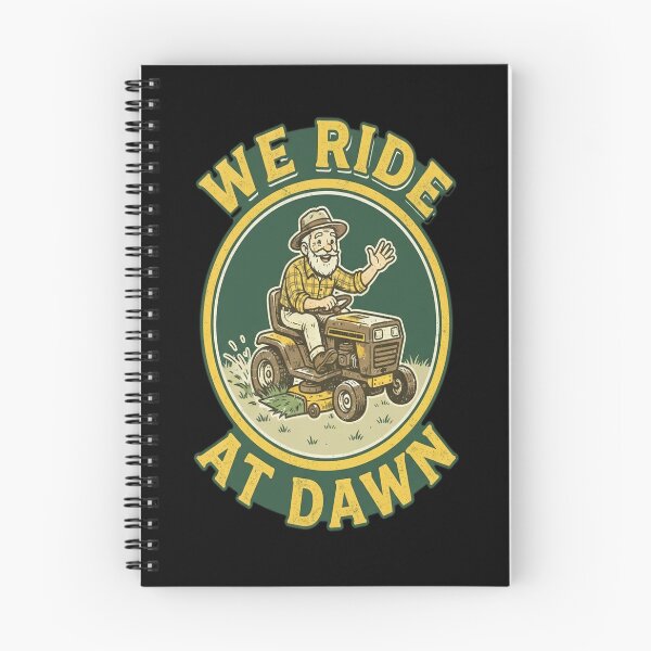 Item preview, We Ride At Dawn Lawn Mower gift for designed and sold by gizzocroccon.