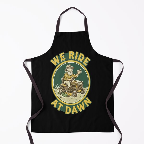 Item preview, We Ride At Dawn Lawn Mower gift for designed and sold by gizzocroccon.