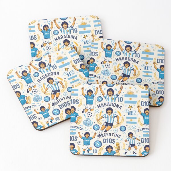 Item preview, El Diez Soccer Legends World Cup Football Pattern designed and sold by ART ATTACK ZONE.