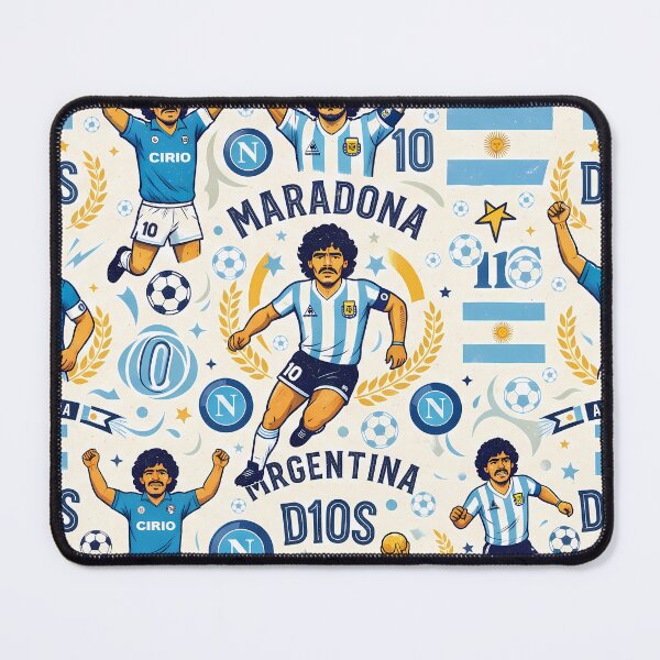 Item preview, El Diez Soccer Legends World Cup Football Pattern designed and sold by ART ATTACK ZONE.
