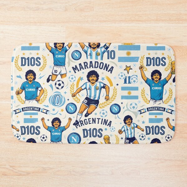 Item preview, El Diez Soccer Legends World Cup Football Pattern designed and sold by ART ATTACK ZONE.