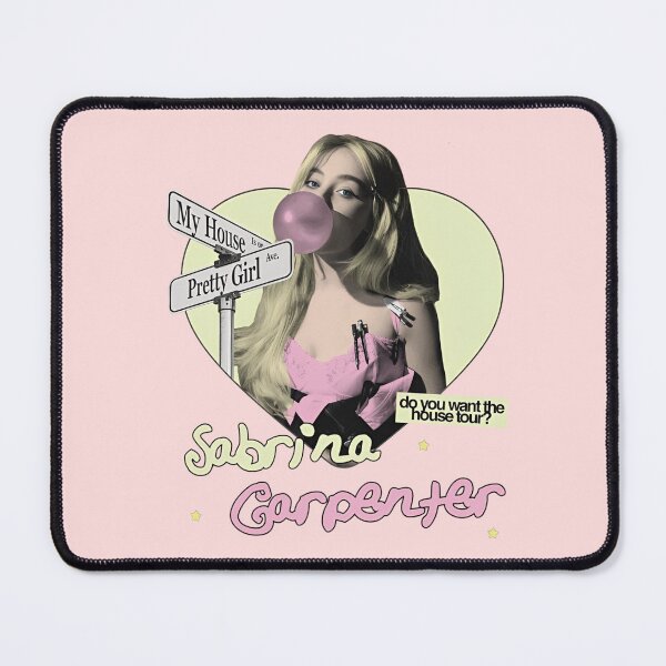 Item preview, Sabrina Carpenter Do You Want The House Tour Bubblegum designed and sold by NorthenStudio.
