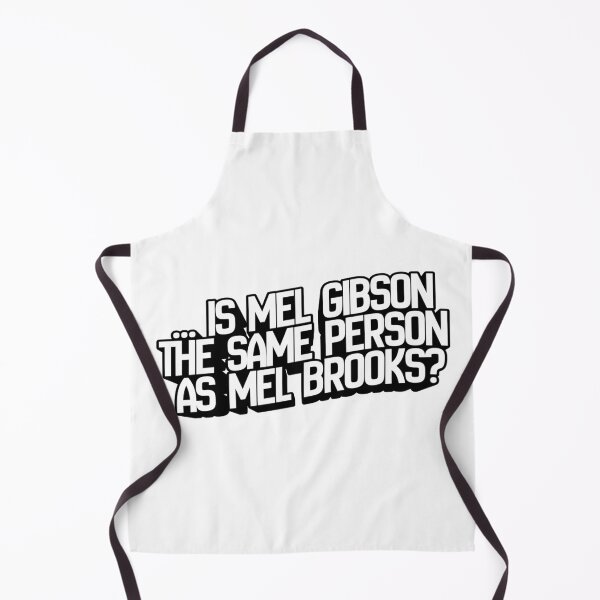 Item preview, … is Mel Gibson the same person as Mel Brooks? - Celebrity Doppelgänger designed and sold by Pace & Layer.