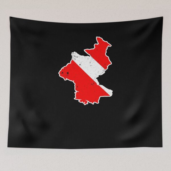Item preview, Nuevo Leon Diver Flag T Shirt Scuba Diver Shirt designed and sold by shoppzee.