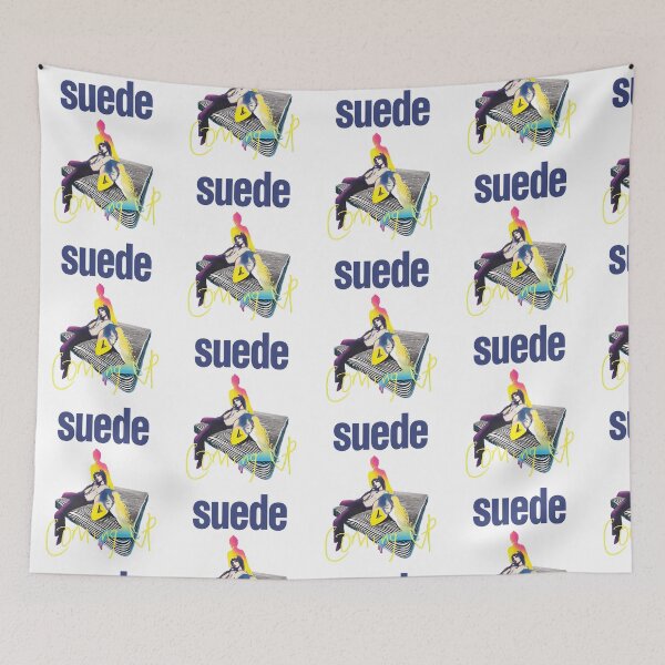Item preview, Suede Coming Up Band Retro Graphic designed and sold by Love-bloock.