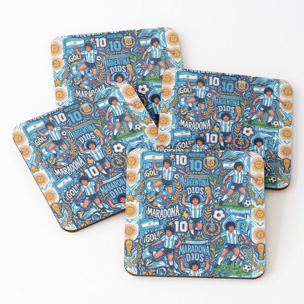 Item preview, El Capitán Soccer Legends World Cup Football Pattern designed and sold by ART ATTACK ZONE.