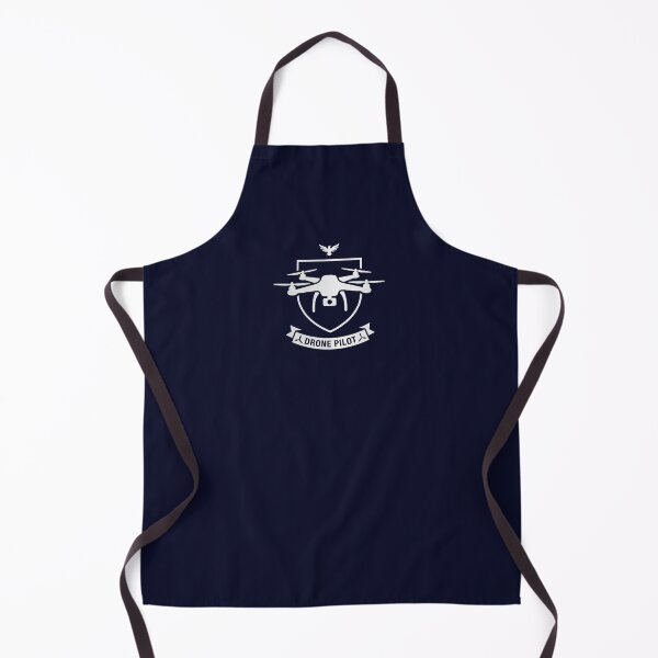 Item preview, Drone Pilot Quadcopter Shield Crest Minimalist UAV Operator Badge designed and sold by KiwiRider.
