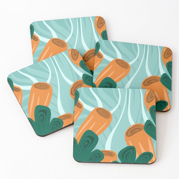 Item preview, Marine seaweed and sea sponge pattern  designed and sold by Blooom313.