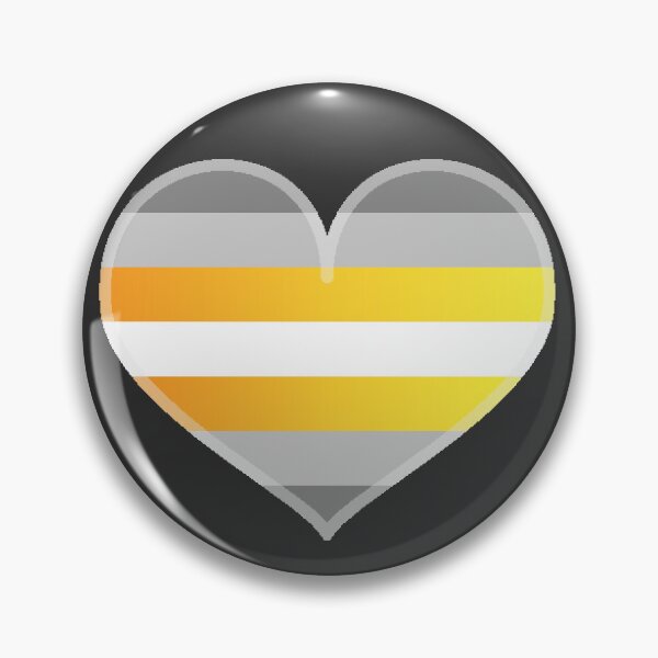 Item preview, DemiMaverique Gradient Pride Heart [Dark Edition] designed and sold by Roxzania.