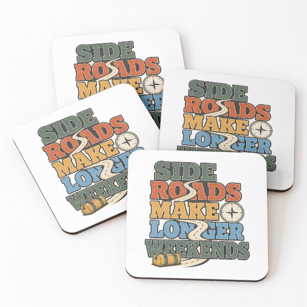 Item preview, Side Roads Make Longer Weekends designed and sold by aihrgdesign.