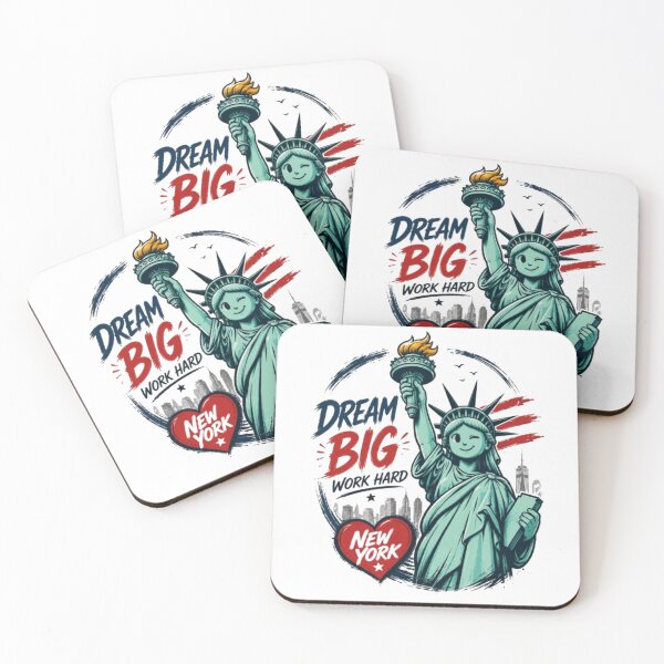 Item preview, Dream Big Work Hard New York Liberty designed and sold by DKSH1234.