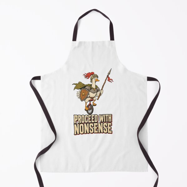 Item preview, Proceed With Nonsense Duck Knight Unicycle designed and sold by Sandydesign.